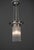 Vintage Nickel-Plated Ceiling Lamps with Glass Sticks, 1920, Set of 2 For Sale - Image 9 of 16