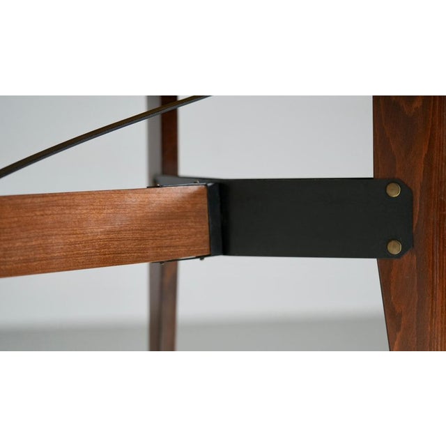 Dining Table in Wood and Metal by Carlo Ratti, Italy, 1960s For Sale - Image 3 of 10