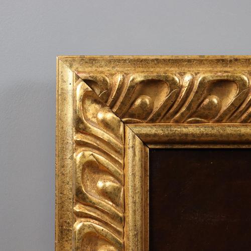 Virgin Mary with Child, Oil on Canvas, 17th Century For Sale - Image 8 of 11