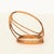 Italian Organic Curved Rattan and Hand-Woven Wicker Bottle Holder, 1960s For Sale - Image 6 of 12