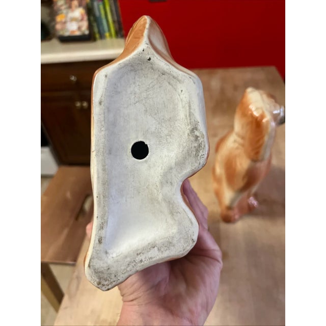 Pair of Antique Decorated Staffordshire Dogs, Circa 1860's For Sale - Image 9 of 15