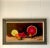 Boho Chic Vintage Signed Fruit Still Life Oil Painting on Canvas For Sale - Image 3 of 15