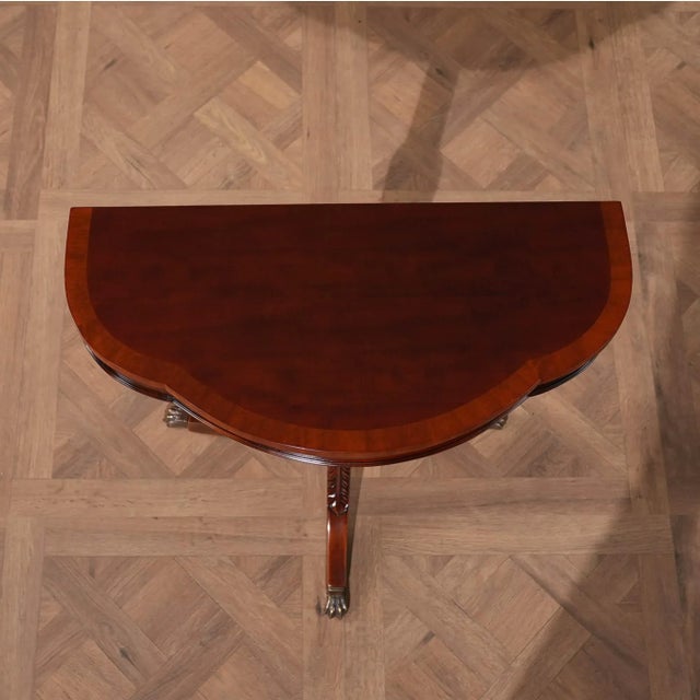 Traditional Large Duncan Phyfe Console For Sale - Image 12 of 12