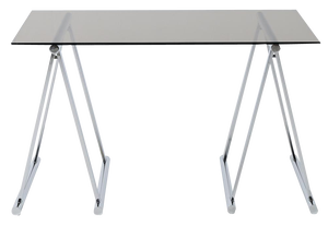 Chrome Trestles Desk, 1970s