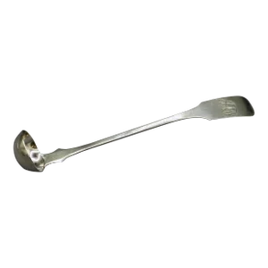 Circa 1835-50 Coin Silver Condiment Ladle by William S. Justis