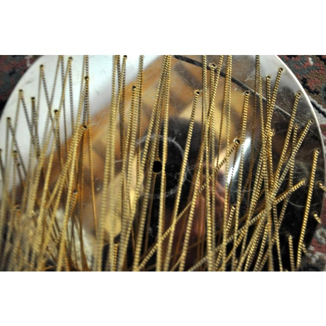 Gold Italian Chandelier from Venini, 1970s For Sale - Image 8 of 9