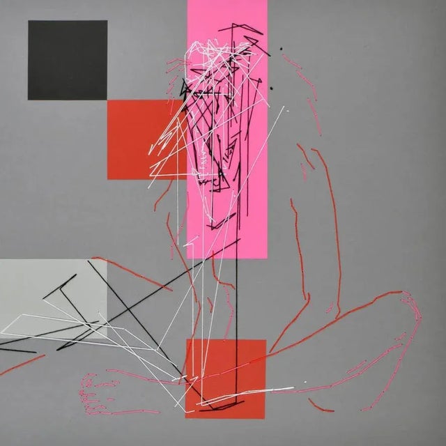 Ant Pearce "No 6 Female #3 #1A and B" 2015 Contemporary Mixed Media For Sale - Image 4 of 5