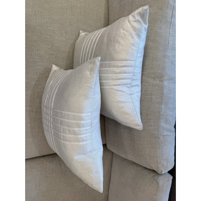 Thom Filicia for Eastern Accents Reflection Throw Pillows, Pair For Sale In San Francisco - Image 6 of 12
