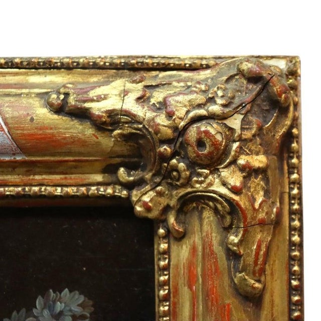 Continental Oil on Board Floral Still Life Painting by J. Waldsey, C1880 For Sale - Image 9 of 12