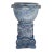 Concrete Garden Urn on Pedestal For Sale