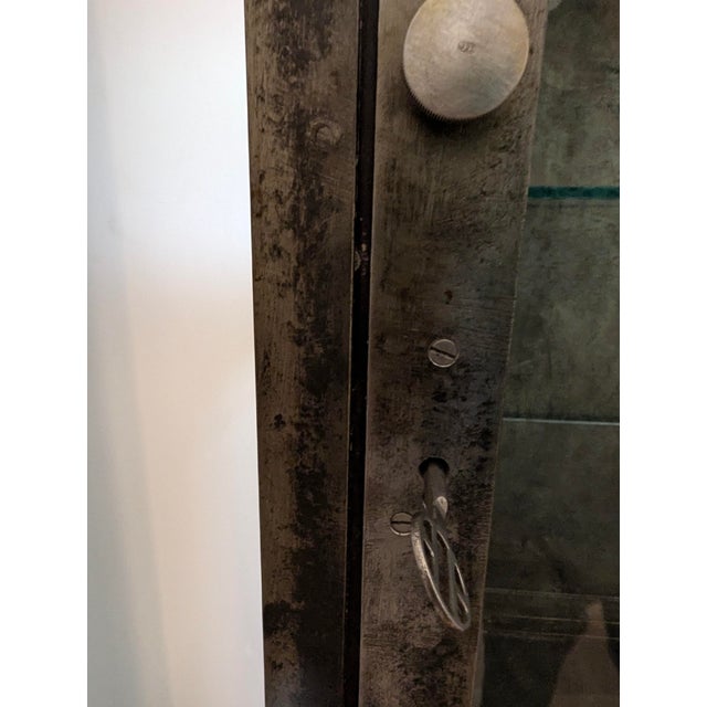 Metal Vintage Medicine Cabinet, Germany, 1900s For Sale - Image 7 of 18