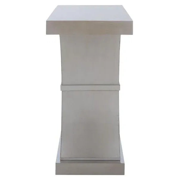 Not Yet Made - Made To Order Dryden Console - Grey For Sale - Image 5 of 10