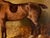 Chestnut Antique Horse Painting Attributed to Alfred Grenfell Haigh “Chestnut Hunter in a Loose Box” Oil on Canvas, 1910s For Sale - Image 8 of 10