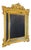 Large 19th Century Mirror with Gilded Wooden Pediment For Sale