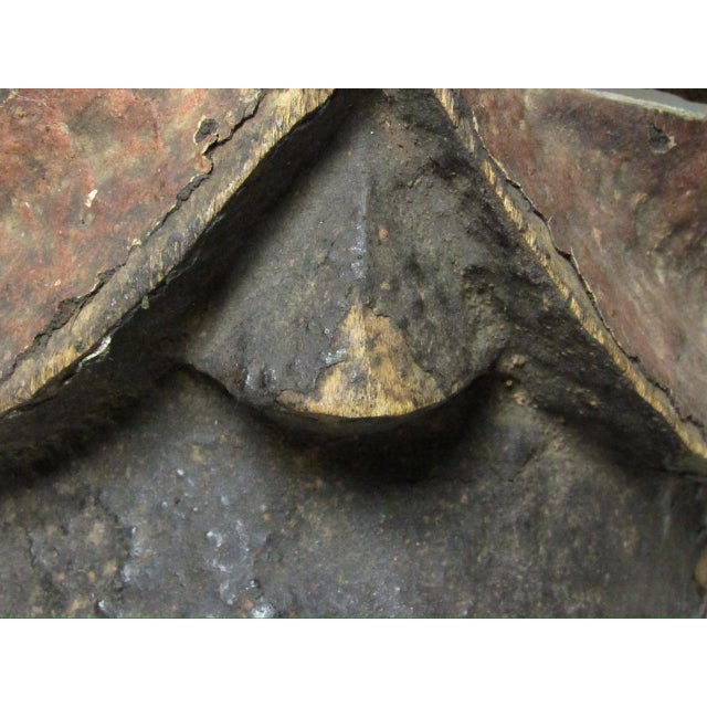 Tribal Vintage West African Mask For Sale - Image 3 of 16
