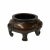 Chinese Oriental Brown Finish Metal Incense Burner Elephant Head Accent For Sale - Image 3 of 5