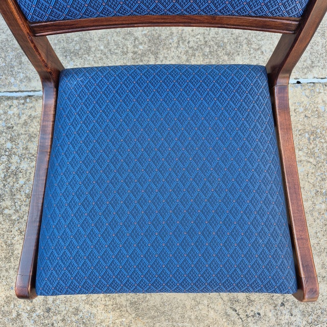 Brown 2018 Duncan Phyfe Style Mahogany Dining Side Chairs W/ Saber Legs Regency Sheraton, Set of 8 For Sale - Image 8 of 15
