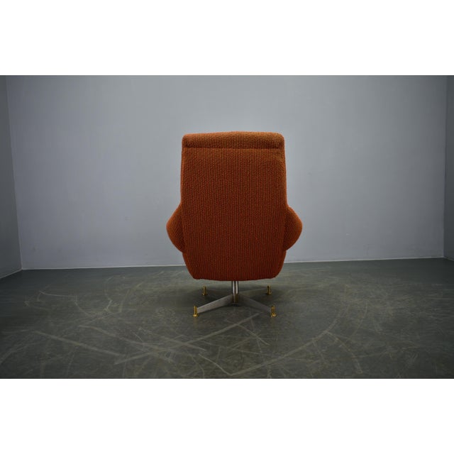 Mid-Century Swivel Chair, Italy, 1969s For Sale - Image 17 of 18
