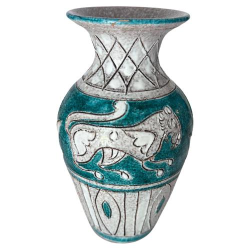Vase in Enameled Ceramic, Italy, 1970s For Sale - Image 10 of 10
