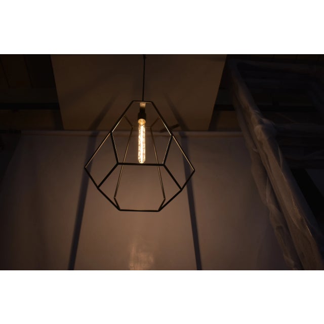 Steel Tear Drop Pendant For Sale In New York - Image 6 of 7