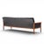 Wood Knut Saeter for Vatne Møbler Mid Century Norwegian Rosewood and Leather Sofa For Sale - Image 7 of 9