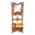 19th Century Oak Hall Chair and Coat Rack For Sale