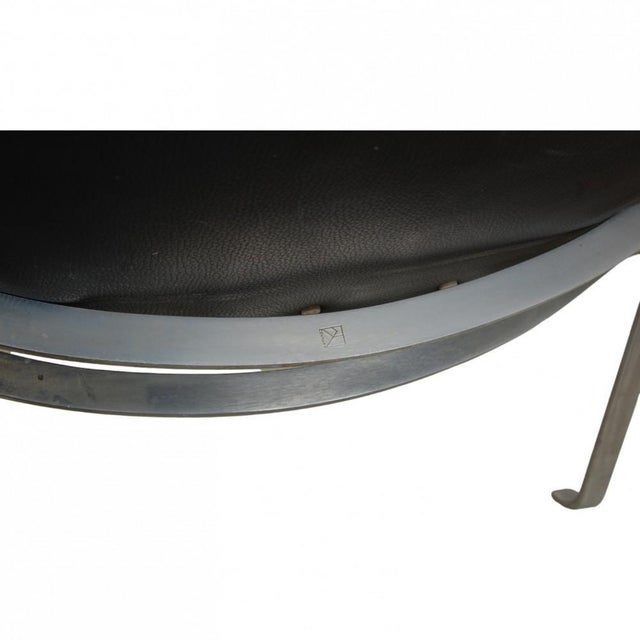 Pk22 Chair in Black Leather by Poul Kjærholm for Kold Christensen, 1970s For Sale - Image 17 of 18