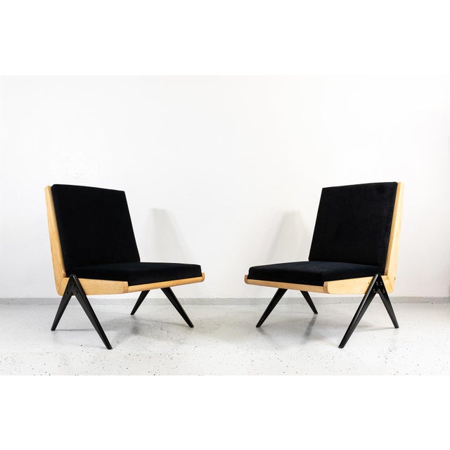 Modern Type 1312 Chairs bfrom Slupskie Furniture Factory, Poland, 1960s, Set of 2 For Sale - Image 9 of 18