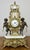 Louis XV Brass Marble Garniture Set with Candelabras, Set of 3 For Sale - Image 3 of 18