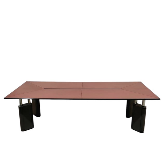 Large Kum Desk by Gae Aulenti for Tecno, 1980s For Sale - Image 10 of 10