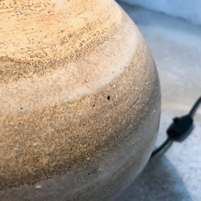 Ceramic French Ceramic Table Lamp by Georges Pelletier, 1960s For Sale - Image 7 of 16