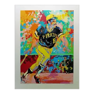 LeROY Neiman Willie Stangell Baseball Serigraph Signed Fine Art Serigraph