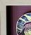 Mid-Century Modern Piero Fornasetti “12 Mesi, 12 Soli” Porcelain Coaster, August, Sun in a Seashell, Framed For Sale - Image 3 of 5