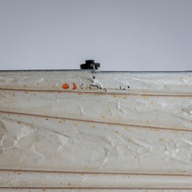 White 1970s Floor Lamp Mod. BBX3-70XN from the Akari Series by Isamu Noguchi For Sale - Image 8 of 9