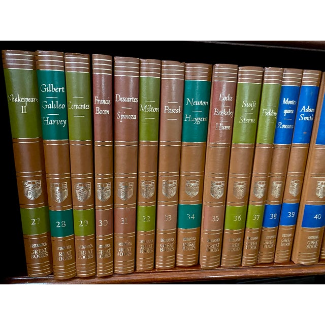 Vintage Great Books of the Western World Complete First Edition 54-Volume Set by Encyclopedia Britannica For Sale - Image 11 of 15