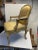 1980s French Golden Provenance Distressed Arm Chair Wide/Deep For Sale - Image 5 of 10
