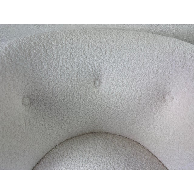 Mid-Century Modern Newly Upholstered Club Chairs After Gio Ponti For Sale - Image 11 of 12