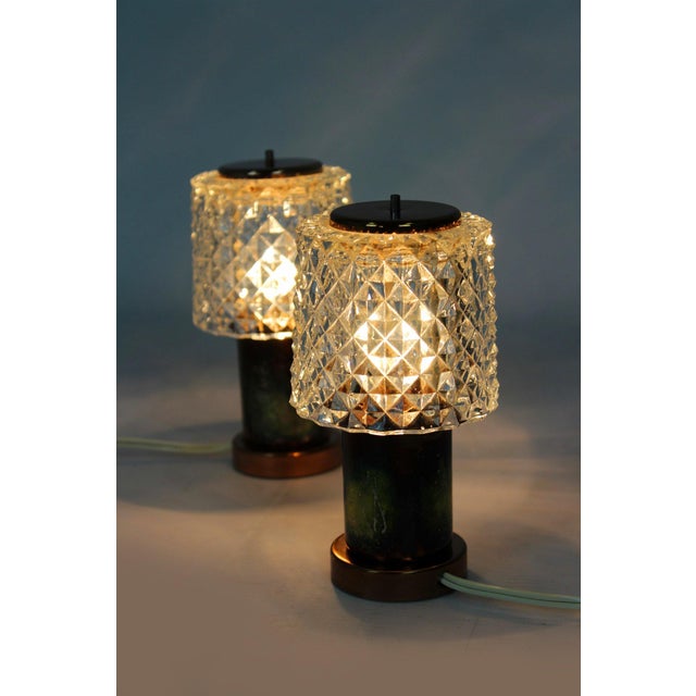 Copper Table Lamps from Kamenicky Senov, 1970s, Set of 2 For Sale - Image 13 of 14