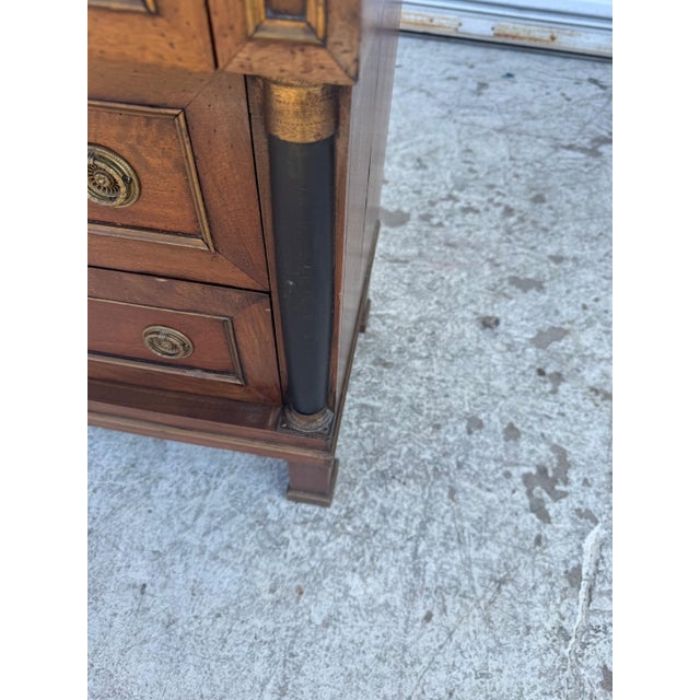 Traditional Mid 20th Century Empire Night Stand-Italy For Sale - Image 3 of 7