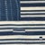 Contemporary Shibori Indigo Flag Made From Vintage Cotton Mudcloth For Sale - Image 3 of 4