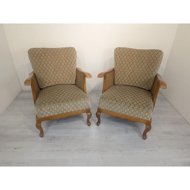 Chippendale Lounge Chair with Raffia For Sale - Image 3 of 15