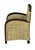 Mid 20th Century Child's Woven Wicker Lounge Chair From France For Sale - Image 5 of 11