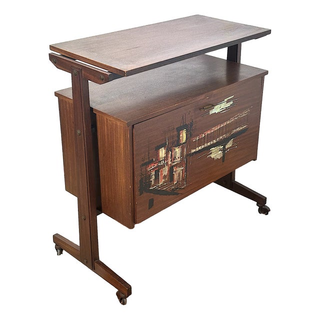 Vintage Mobile Bar Cart, Italy, 1960s For Sale