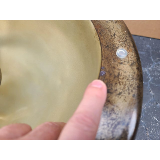 Green Lotus Flower Cocktail Table Indoor Outdoor For Sale - Image 8 of 9