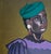 Portraiture "The Brightest Room", Oil Painting by Olayinka Salami For Sale - Image 3 of 3
