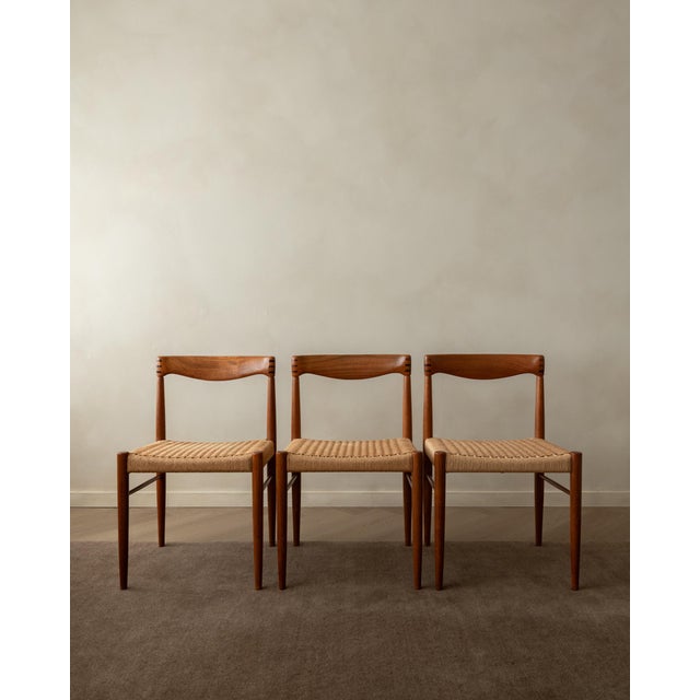 1960s Vintage Danish Teak Dining Chairs by Henry Walter Klein for Bramin Møbler, 1960s, Set of 3 For Sale - Image 5 of 17