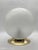Murano Glass and Brass Table Lamp from Venini, Italy, 1970s For Sale - Image 6 of 11