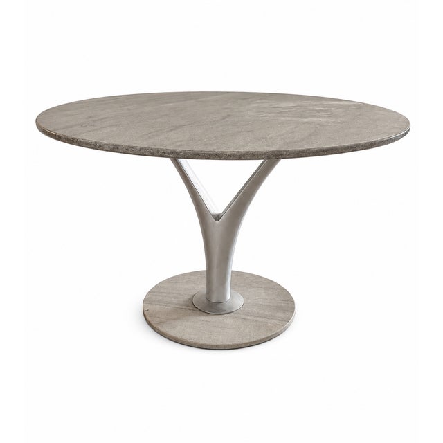 1990s Model 1210 Marble Dining Table by Rolf Benz, Germany, 1990s For Sale - Image 5 of 5