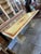 Beige Marble Dining Table with Column Bases, 1970s For Sale - Image 8 of 18
