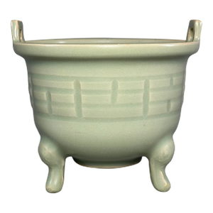 Ancient Chinese Longquan Celadon Tripod Censer | One of a Kind